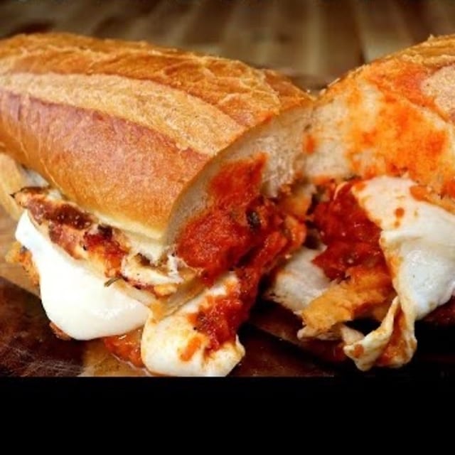 Eggplant Parmigiana.