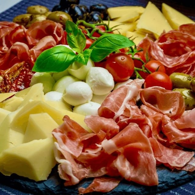 Italian Antipasto Tray.