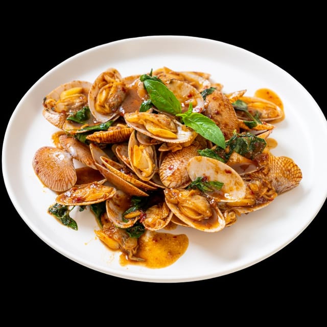 Clams Posillipo.