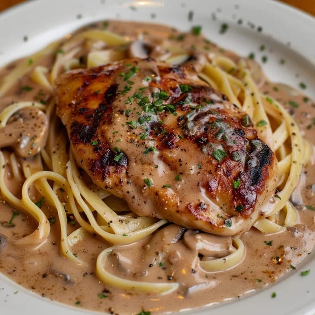 Chicken Marsala Tray.