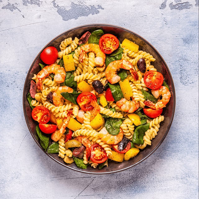 Pasta Salad Tray.