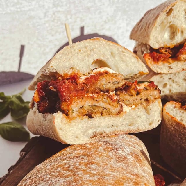 Veal Parmigiana.