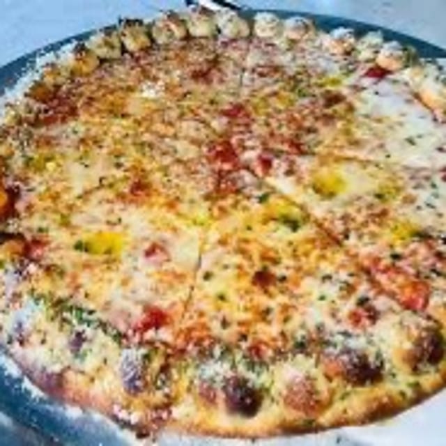 Garlic Knot Crust Pizza!.