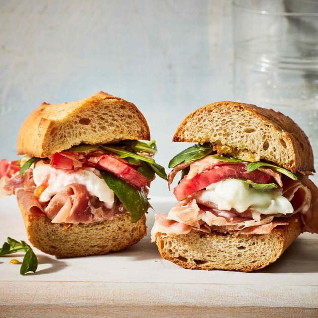 Prosciutto & Mozzarella.