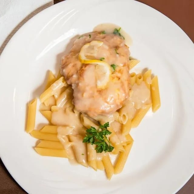 Veal Francese Tray.